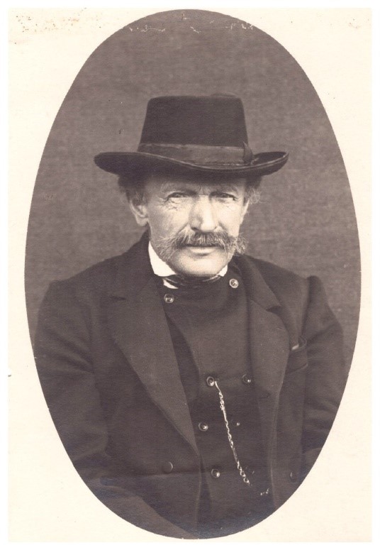 Bauer aus dem Haager Land, Pfarrei Albaching um 1890